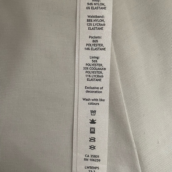 Brown, bone and green Lululemon midrise joggers. Bone has a light lining. Size 8 - Picture 7 of 7